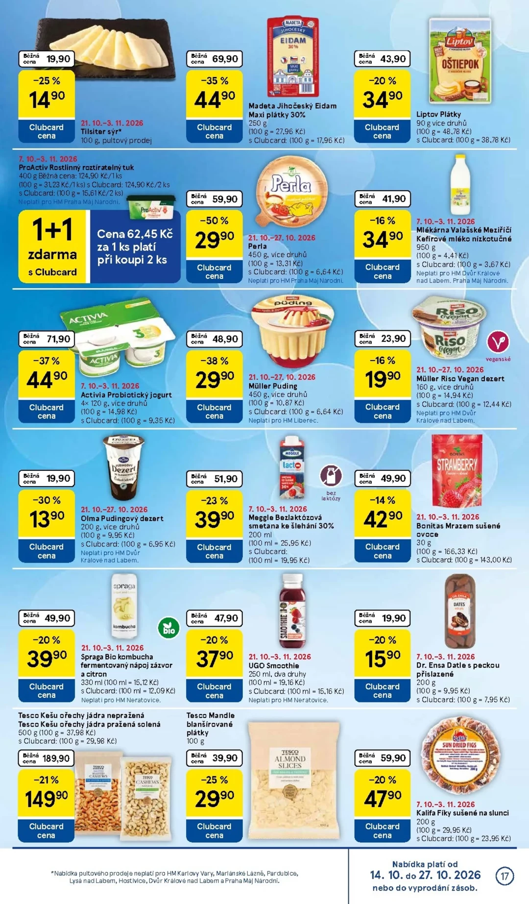 Originální strana 17 z 35 letáku Tesco – Tesco