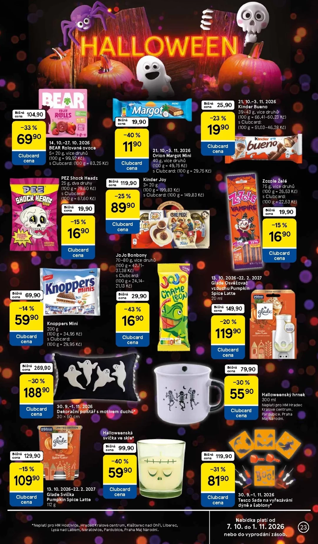 Originální strana 23 z 35 letáku Tesco – Tesco