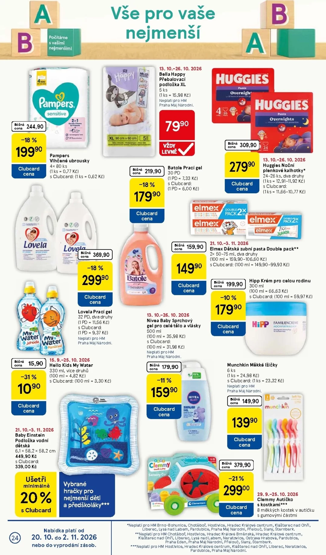 Originální strana 24 z 35 letáku Tesco – Tesco