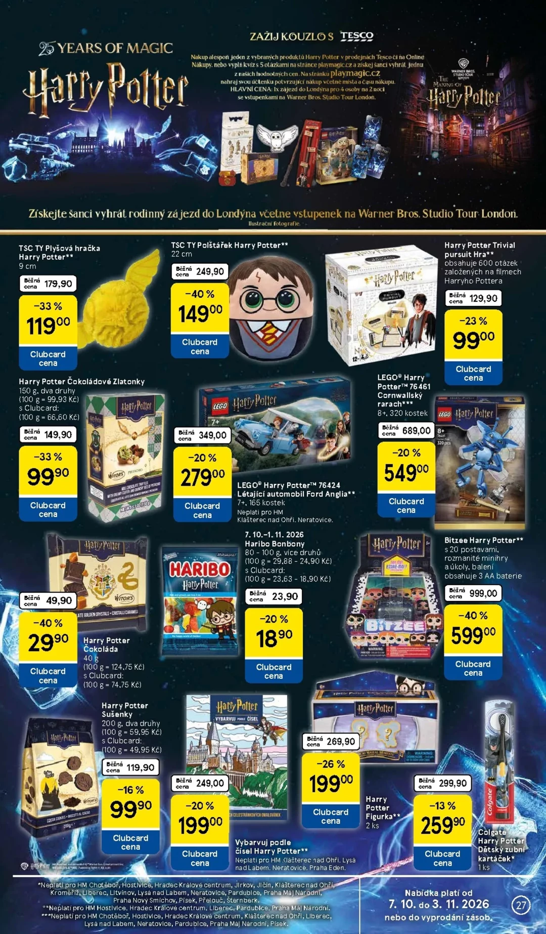 Originální strana 27 z 35 letáku Tesco – Tesco