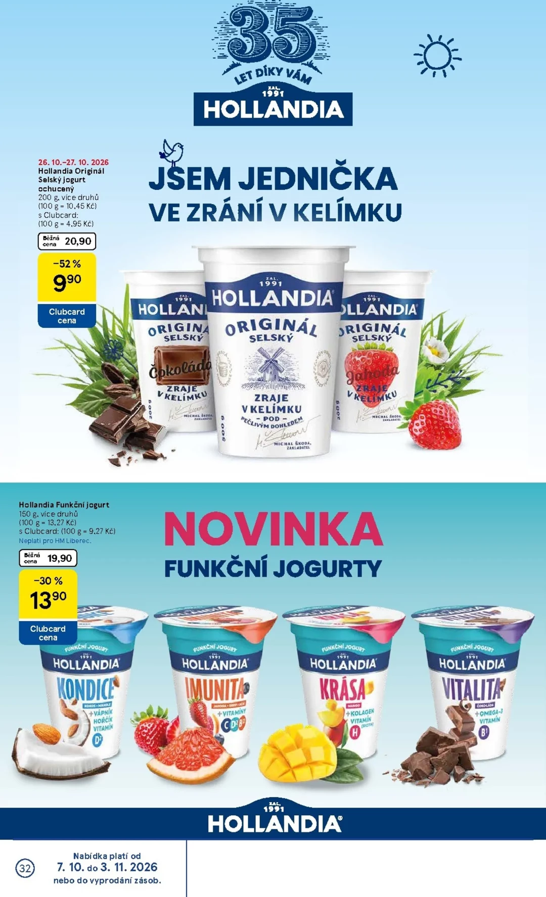 Originální strana 32 z 35 letáku Tesco – Tesco