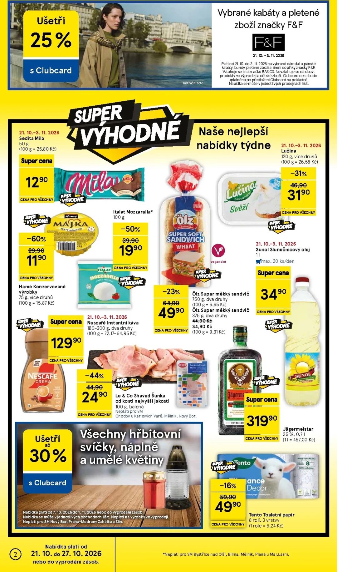 Originální strana 2 z 16 letáku Tesco – Tesco supermarket