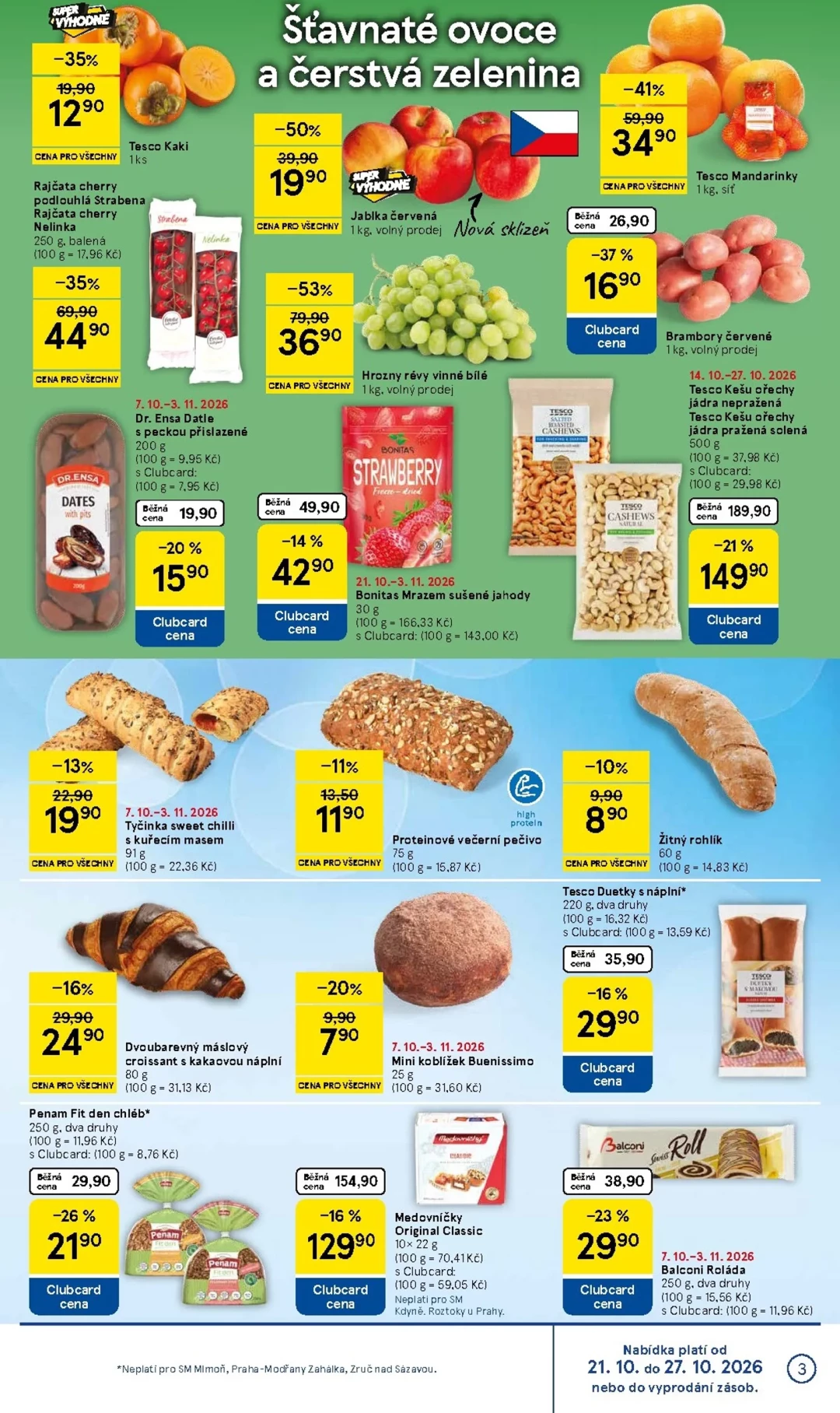 Originální strana 3 z 16 letáku Tesco – Tesco supermarket