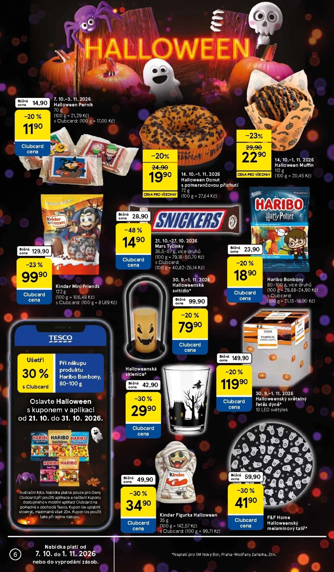 Originální strana 6 z 16 letáku Tesco – Tesco supermarket