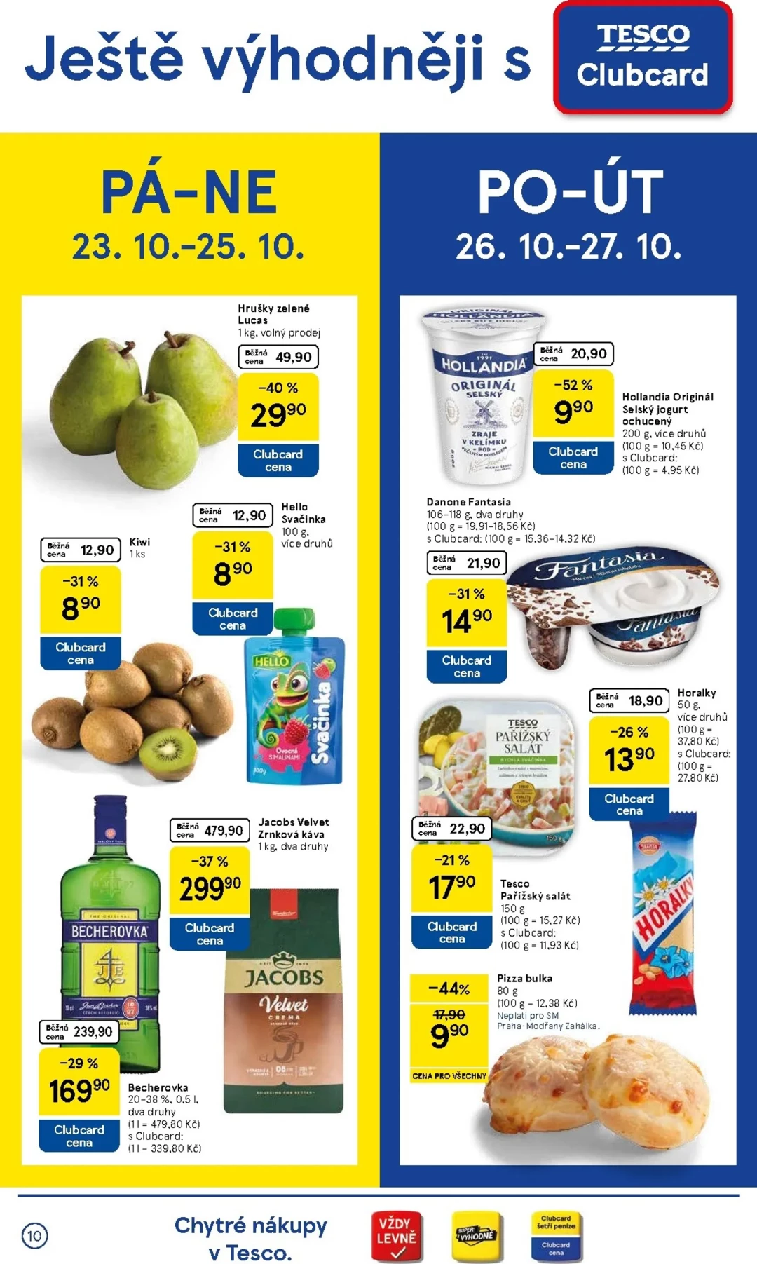 Originální strana 10 z 16 letáku Tesco – Tesco supermarket