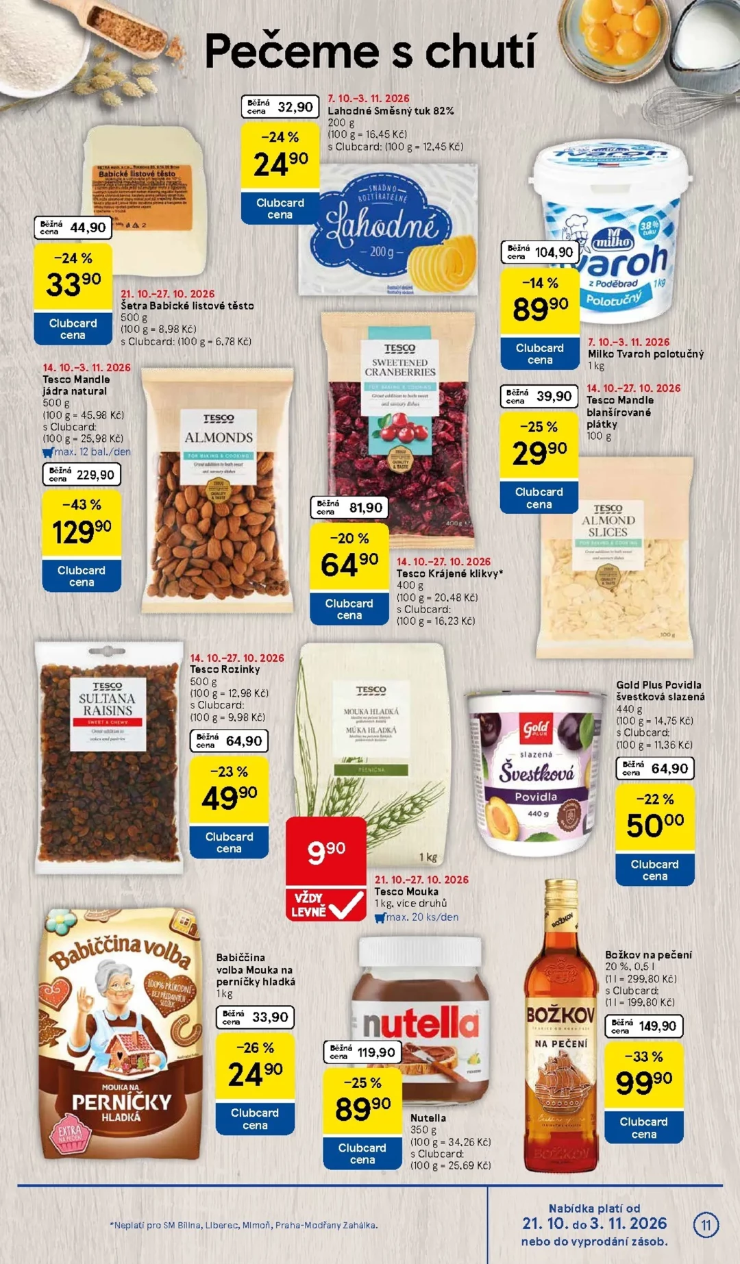 Originální strana 11 z 16 letáku Tesco – Tesco supermarket
