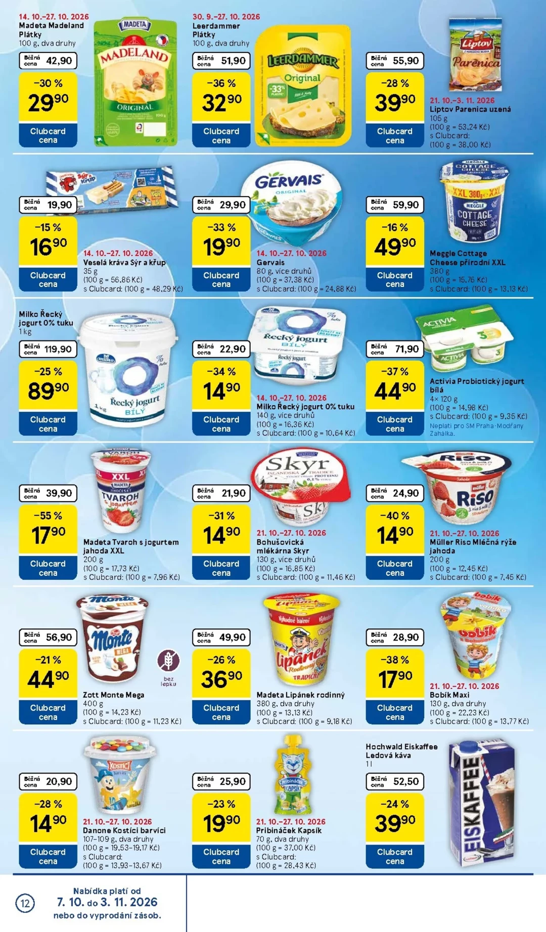 Originální strana 12 z 16 letáku Tesco – Tesco supermarket