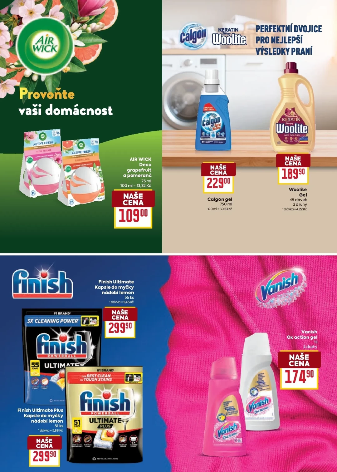 Originální strana 4 z 15 letáku Billa – Billa - Katalog: Péče