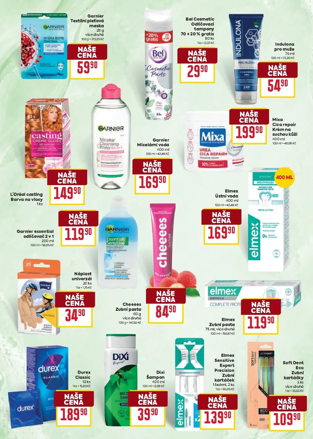 Originální strana 5 z 15 letáku Billa – Billa - Katalog: Péče
