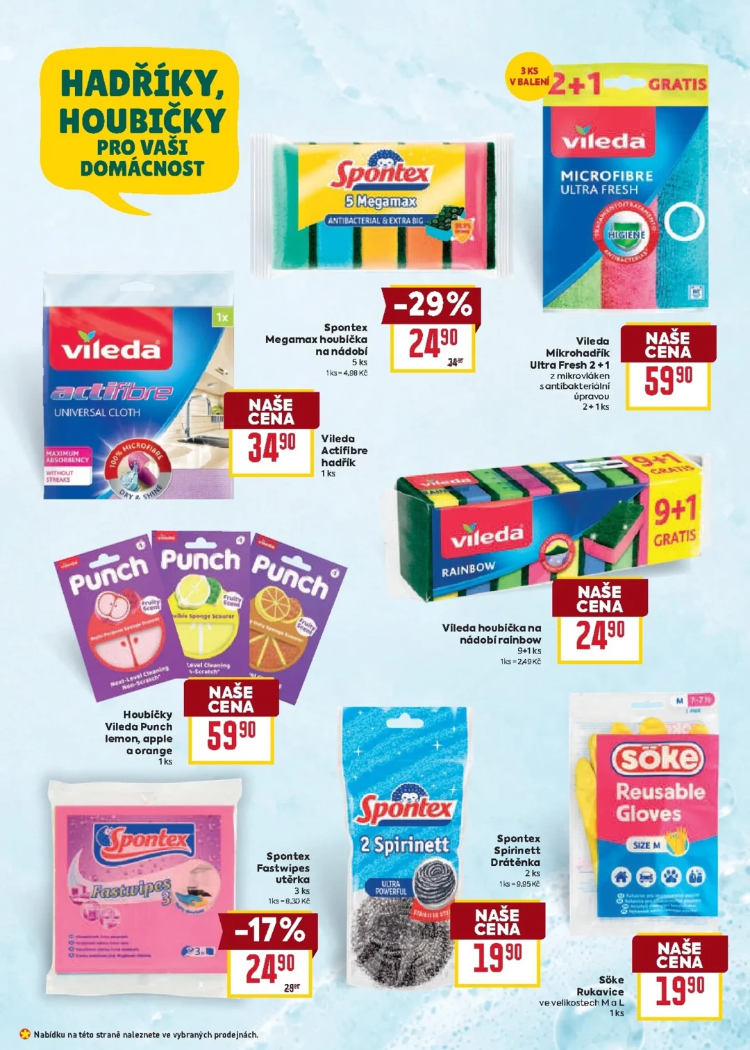 Originální strana 11 z 15 letáku Billa – Billa - Katalog: Péče