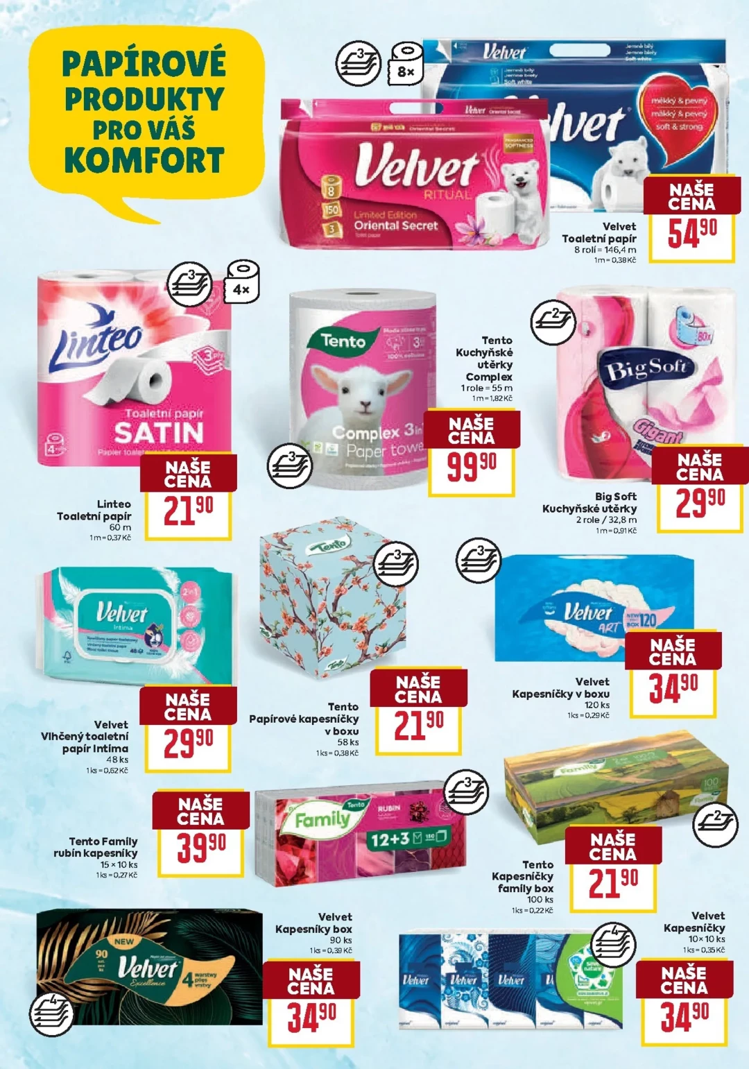 Originální strana 12 z 15 letáku Billa – Billa - Katalog: Péče