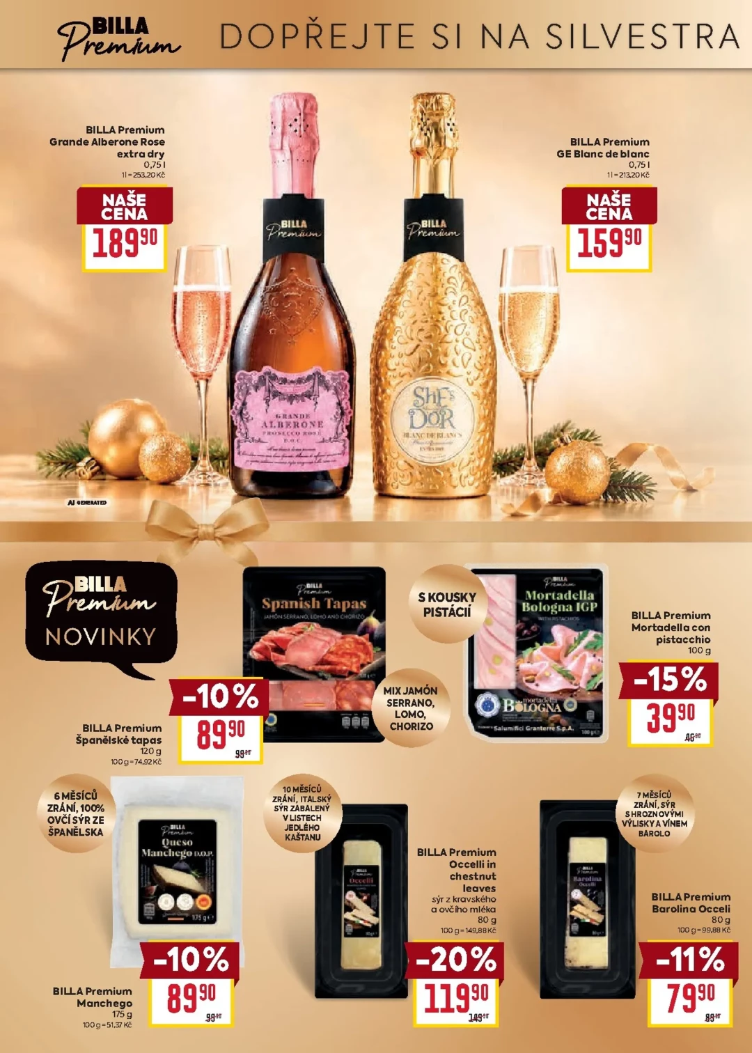Originální strana 6 z 20 letáku Billa – Billa - Katalog: Premium