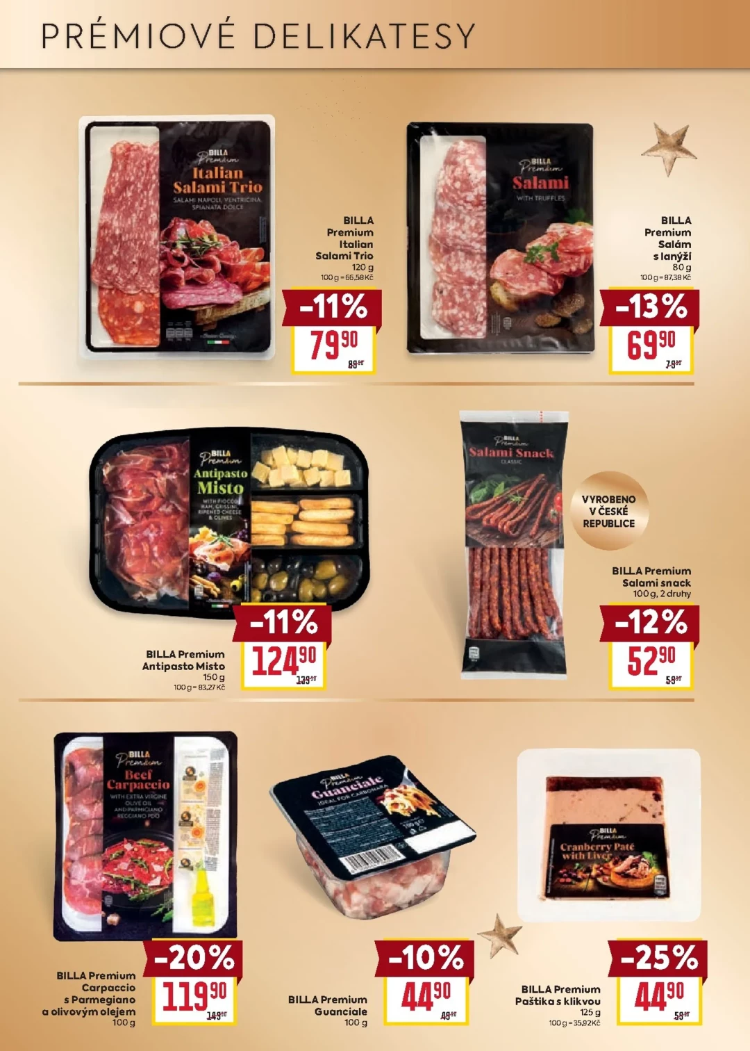 Originální strana 7 z 20 letáku Billa – Billa - Katalog: Premium
