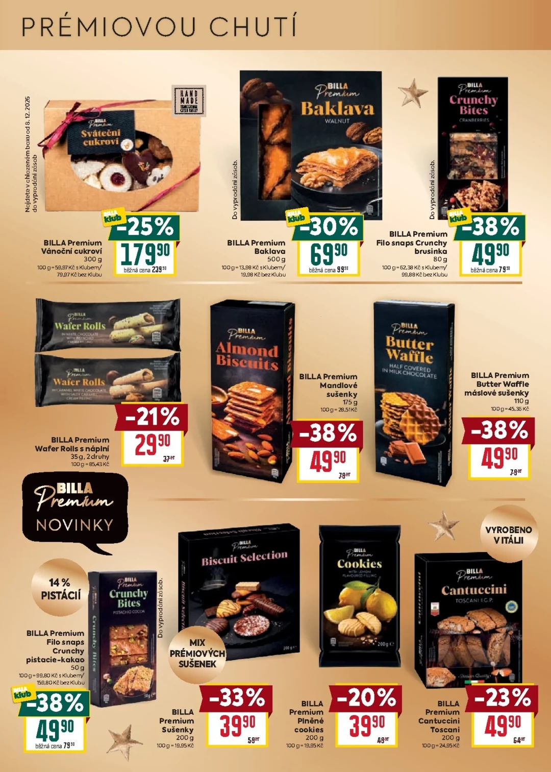 Originální strana 13 z 20 letáku Billa – Billa - Katalog: Premium