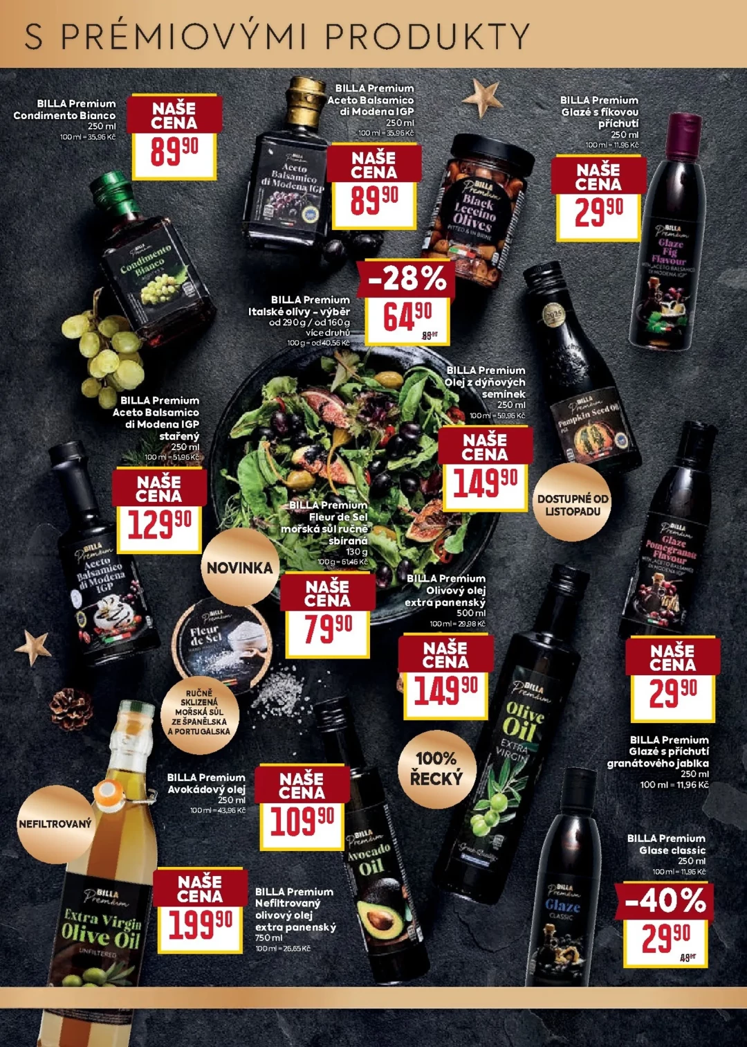 Originální strana 15 z 20 letáku Billa – Billa - Katalog: Premium