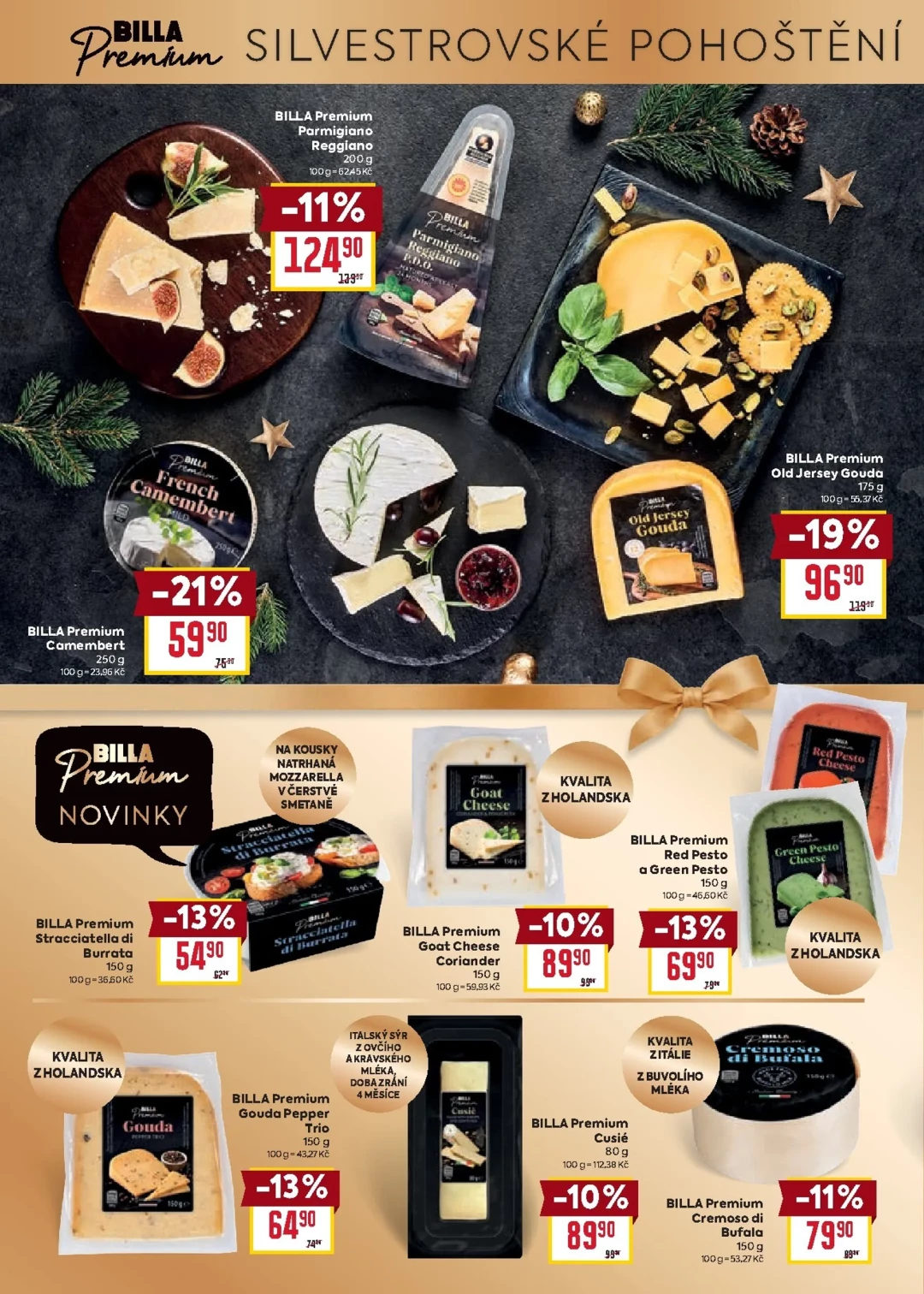 Originální strana 16 z 20 letáku Billa – Billa - Katalog: Premium