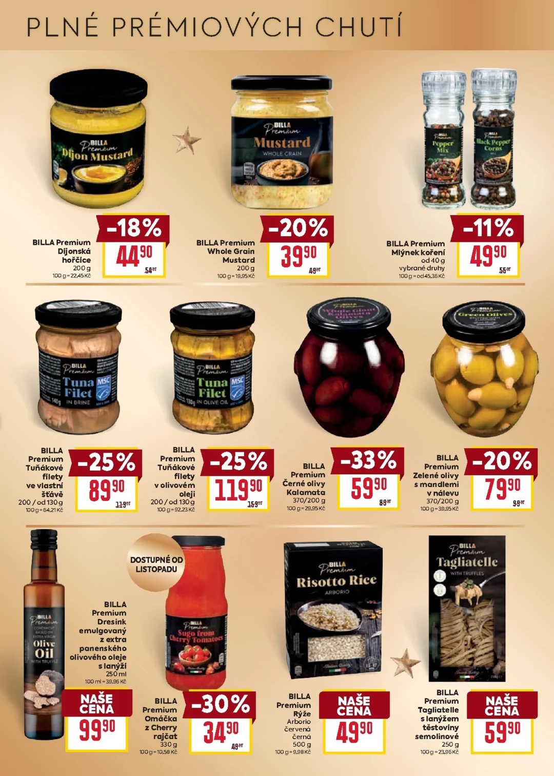 Originální strana 17 z 20 letáku Billa – Billa - Katalog: Premium