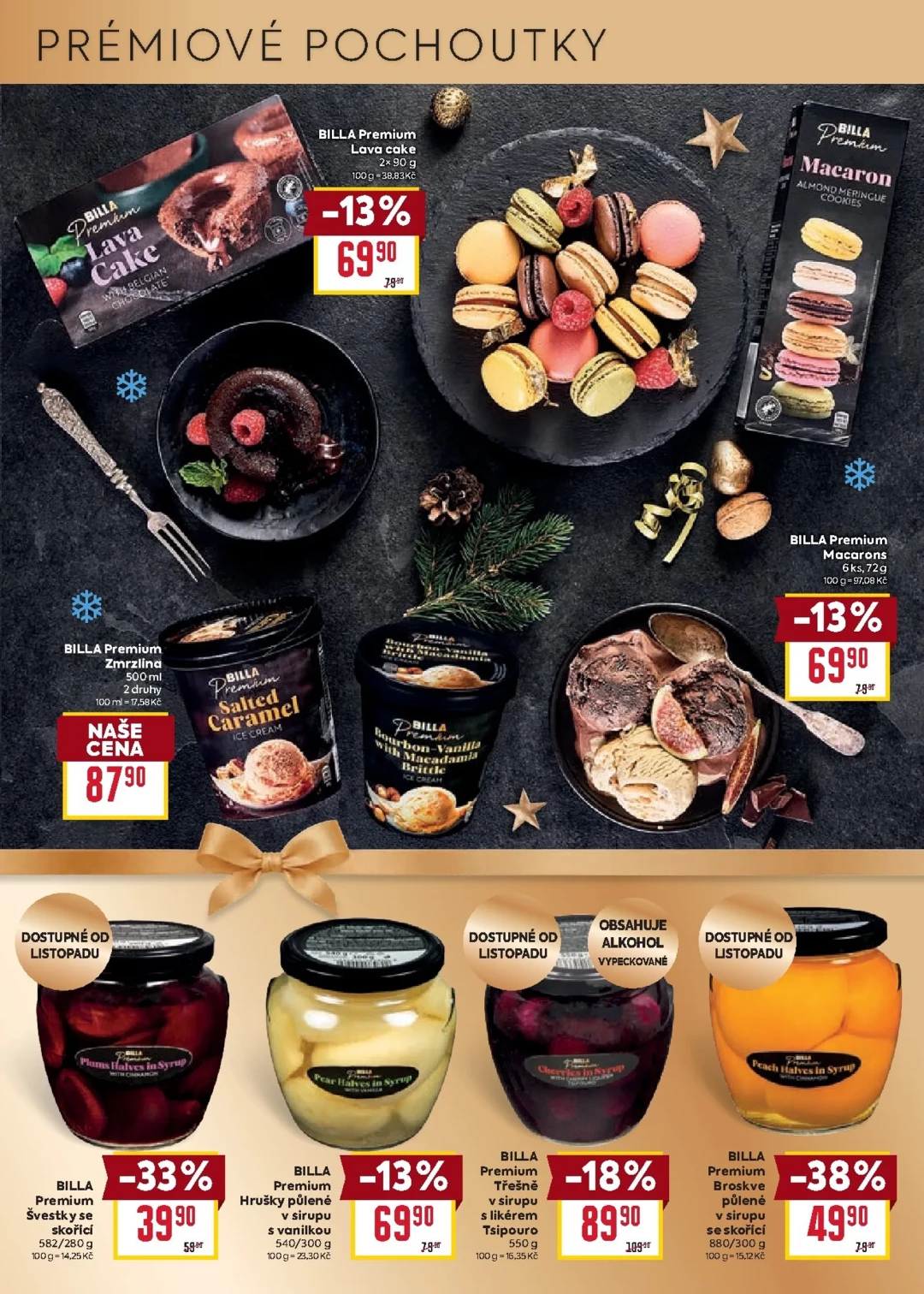Originální strana 19 z 20 letáku Billa – Billa - Katalog: Premium