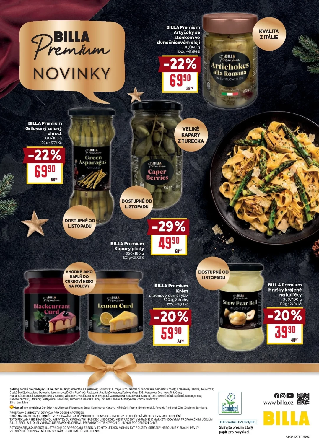 Originální strana 20 z 20 letáku Billa – Billa - Katalog: Premium