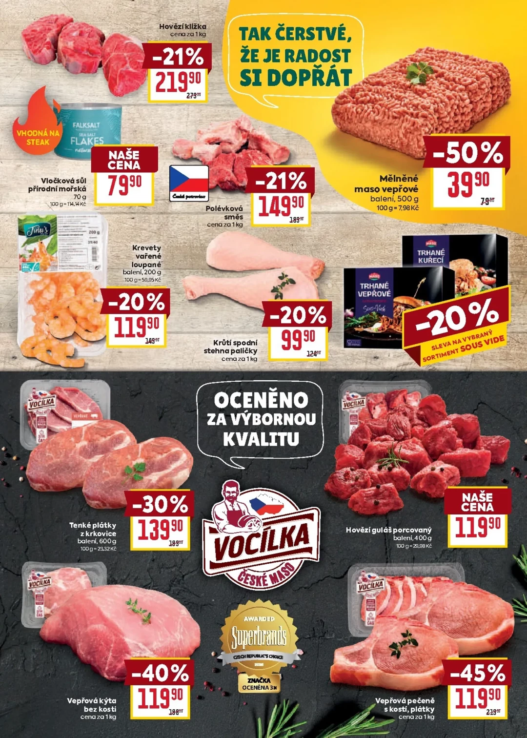 Originální strana 3 z 39 letáku Billa – Billa