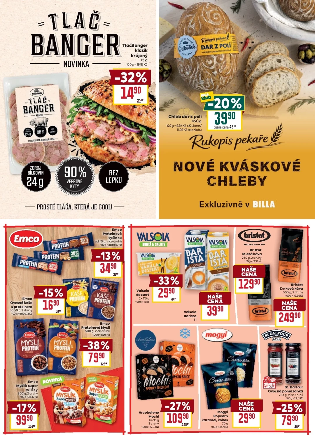 Originální strana 14 z 39 letáku Billa – Billa