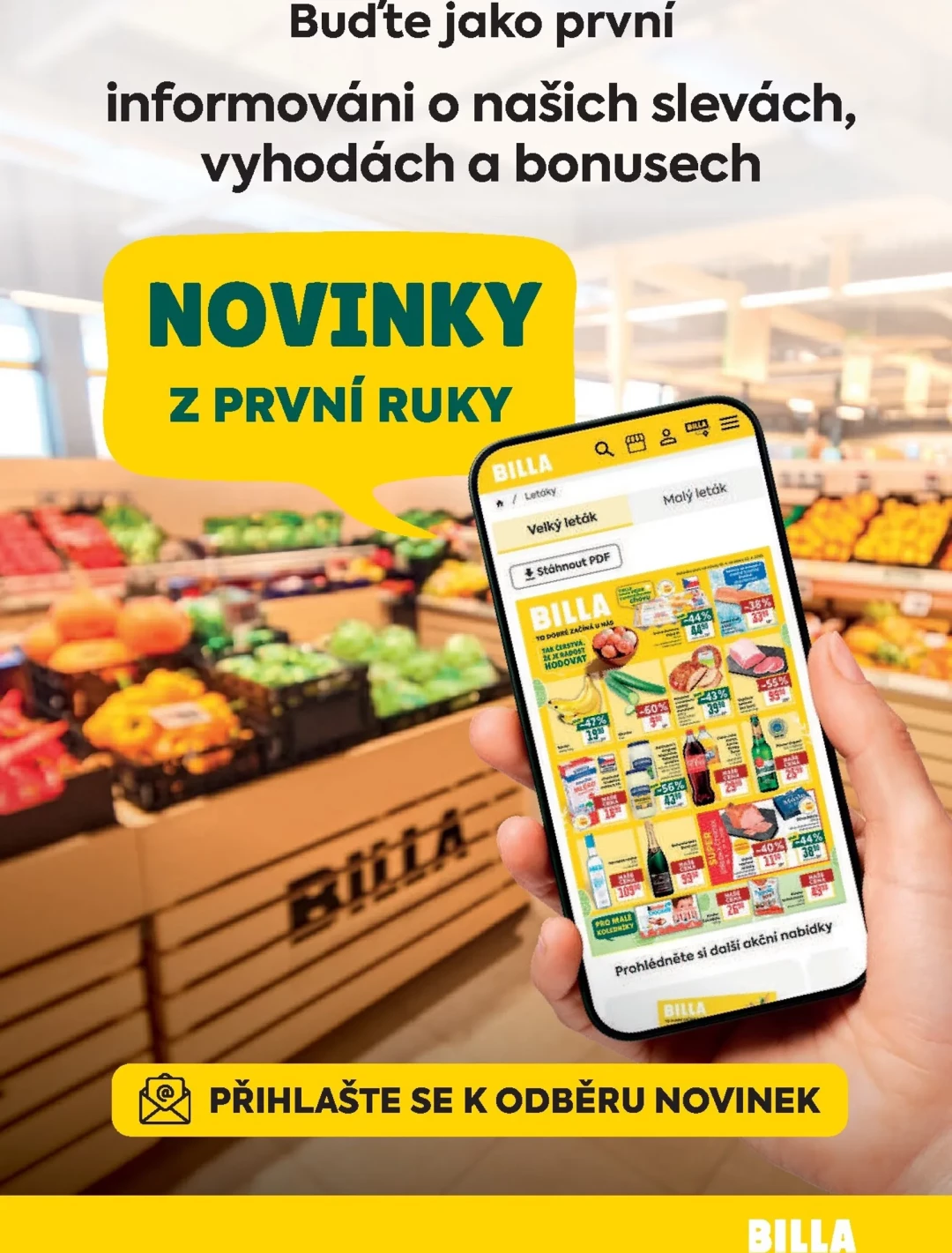 Originální strana 23 z 39 letáku Billa – Billa