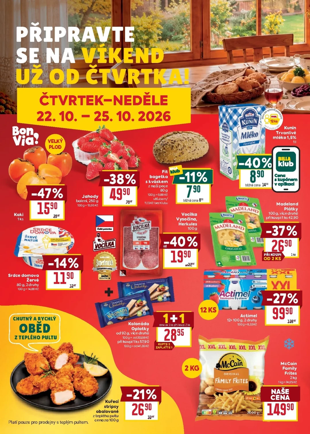 Originální strana 34 z 39 letáku Billa – Billa
