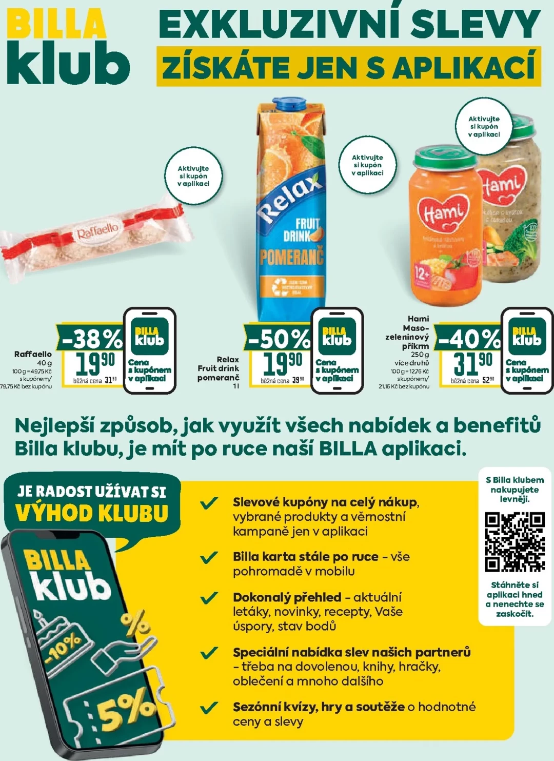 Originální strana 38 z 39 letáku Billa – Billa