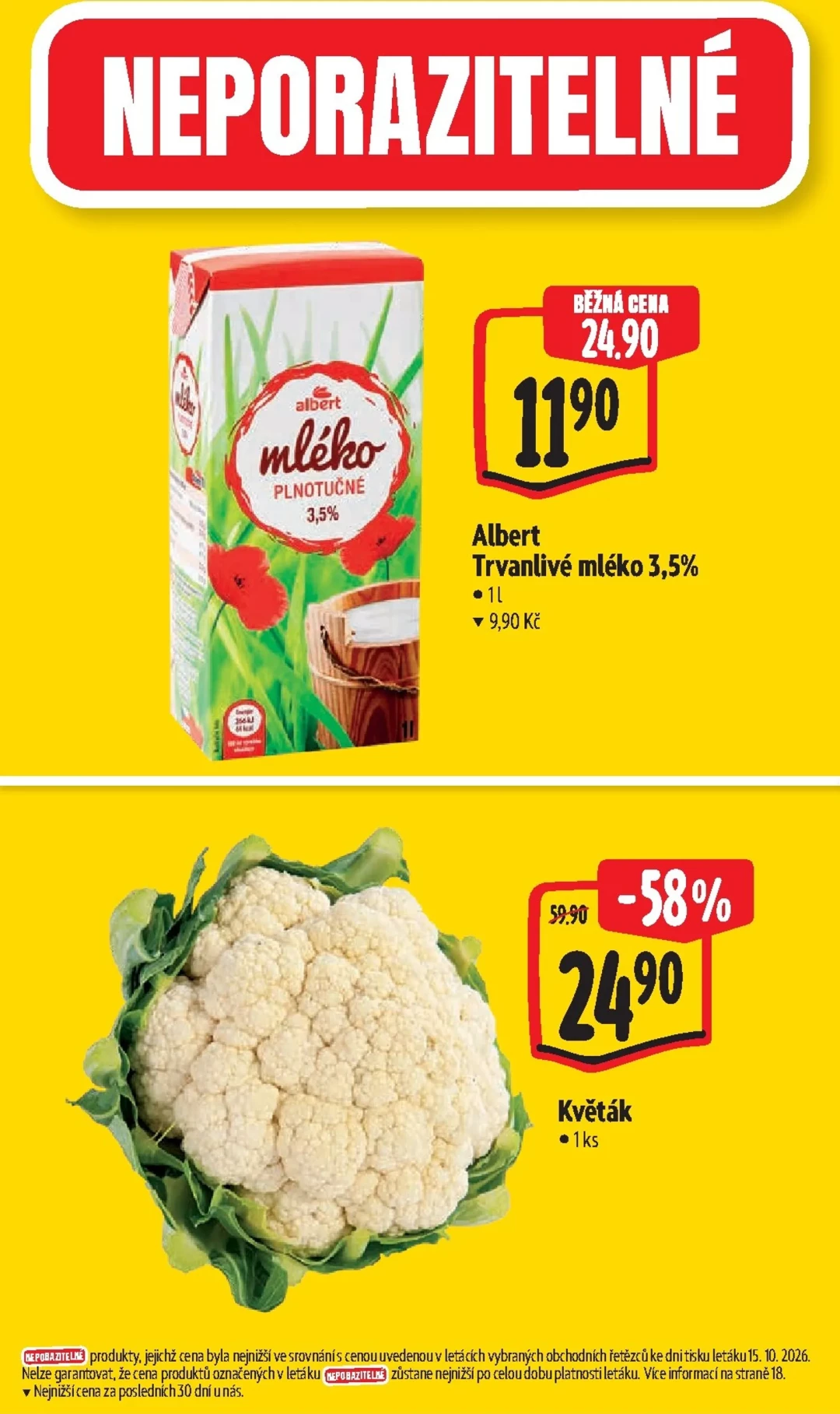 Originální strana 4 z 42 letáku Albert – Albert Supermarket