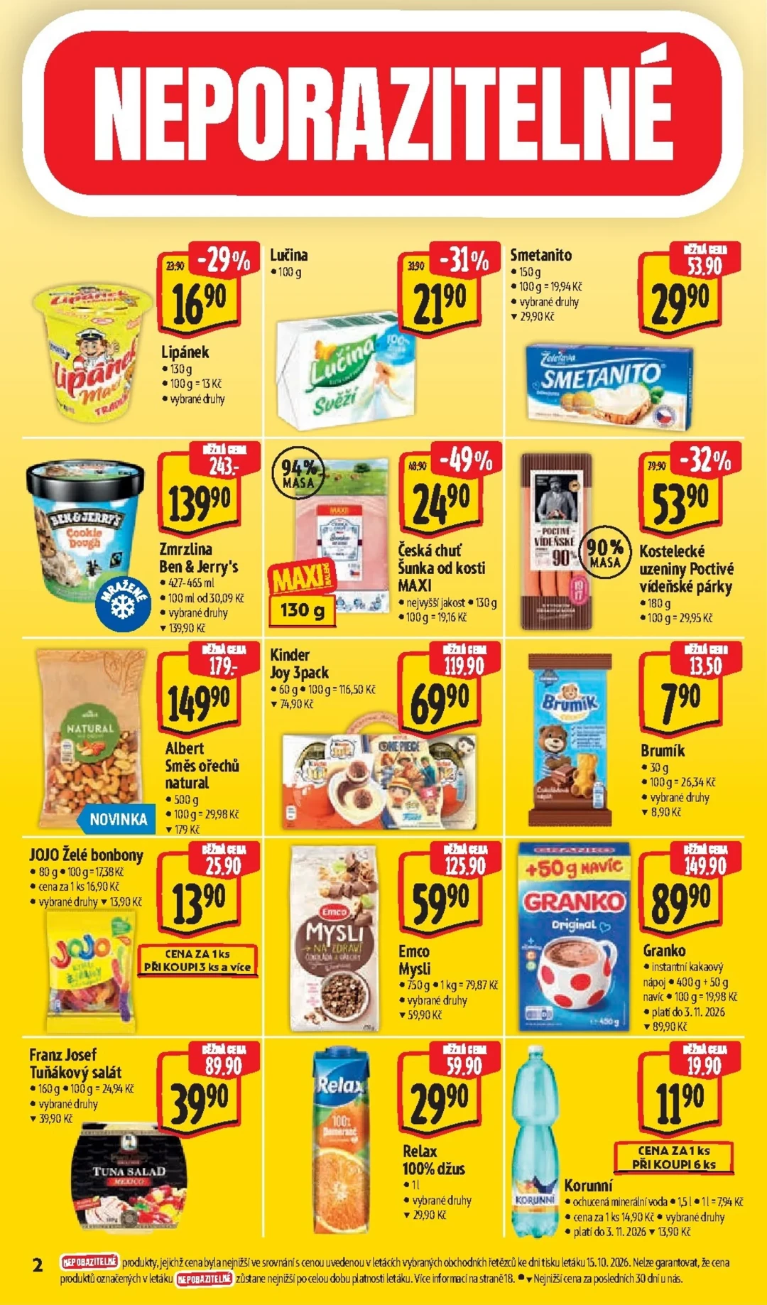 Originální strana 6 z 42 letáku Albert – Albert Supermarket