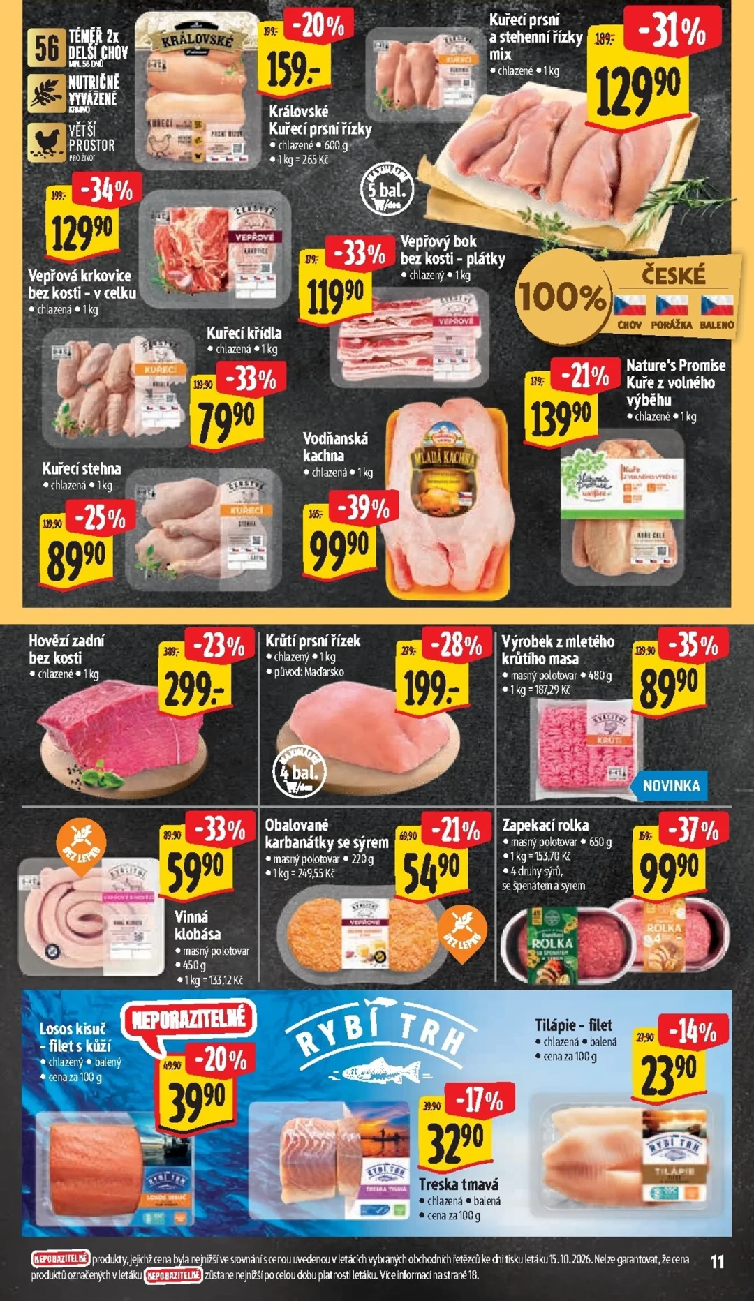 Originální strana 19 z 42 letáku Albert – Albert Supermarket