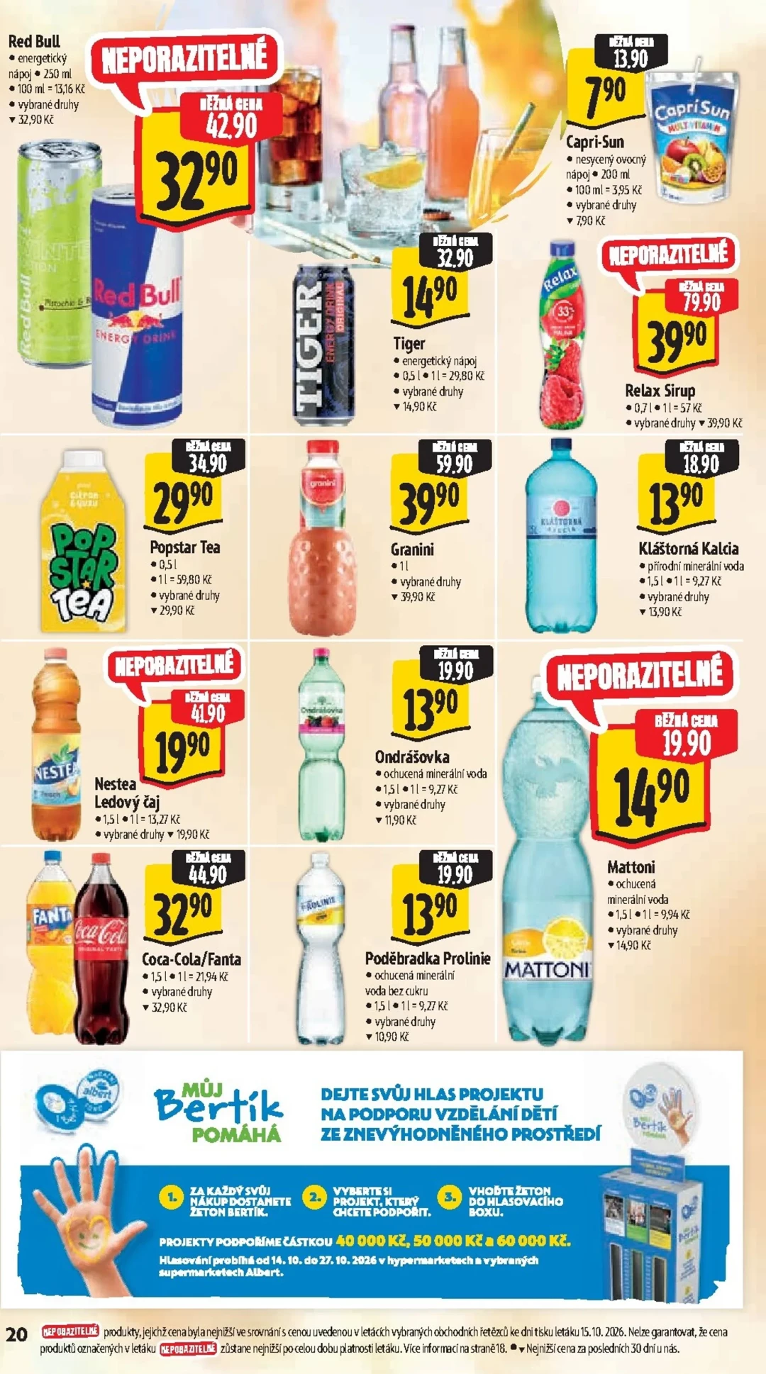 Originální strana 28 z 42 letáku Albert – Albert Supermarket