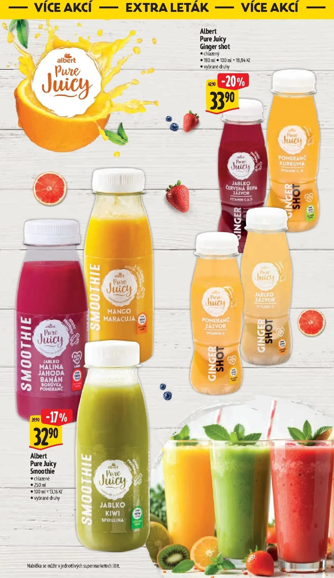 Originální strana 34 z 42 letáku Albert – Albert Supermarket