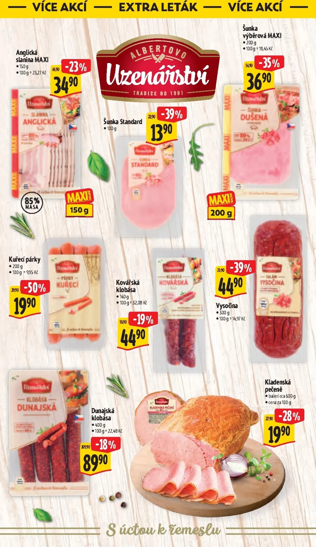 Originální strana 37 z 42 letáku Albert – Albert Supermarket