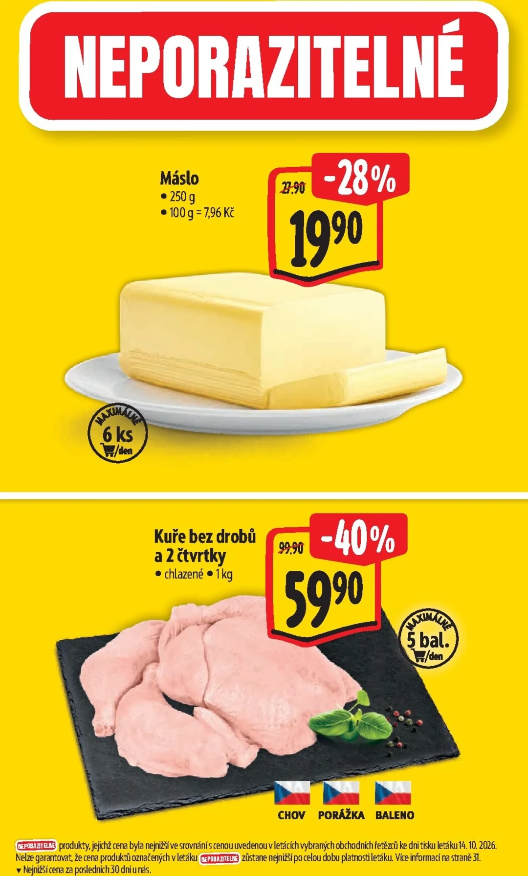 Originální strana 2 z 50 letáku Albert – Albert Hypermarket