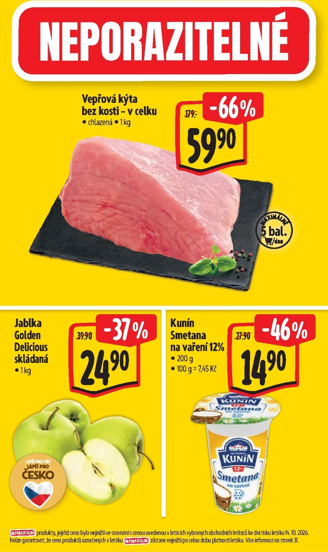 Originální strana 3 z 50 letáku Albert – Albert Hypermarket