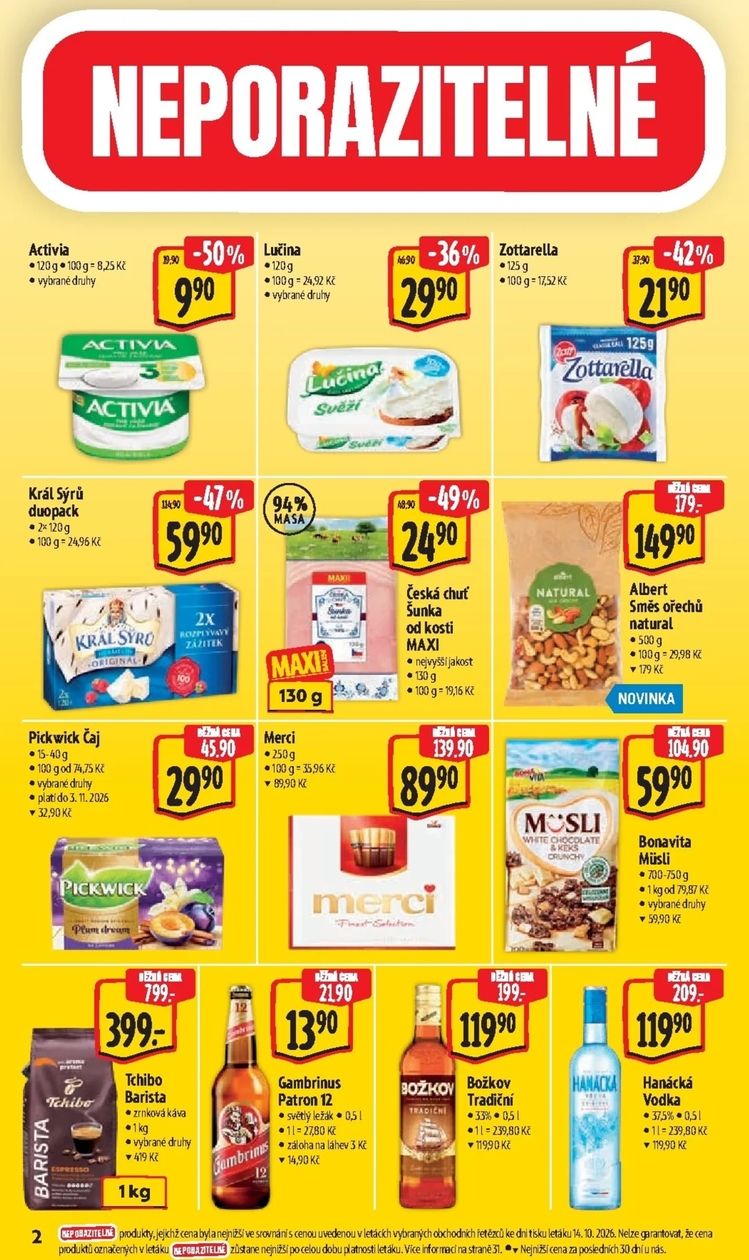 Originální strana 6 z 50 letáku Albert – Albert Hypermarket
