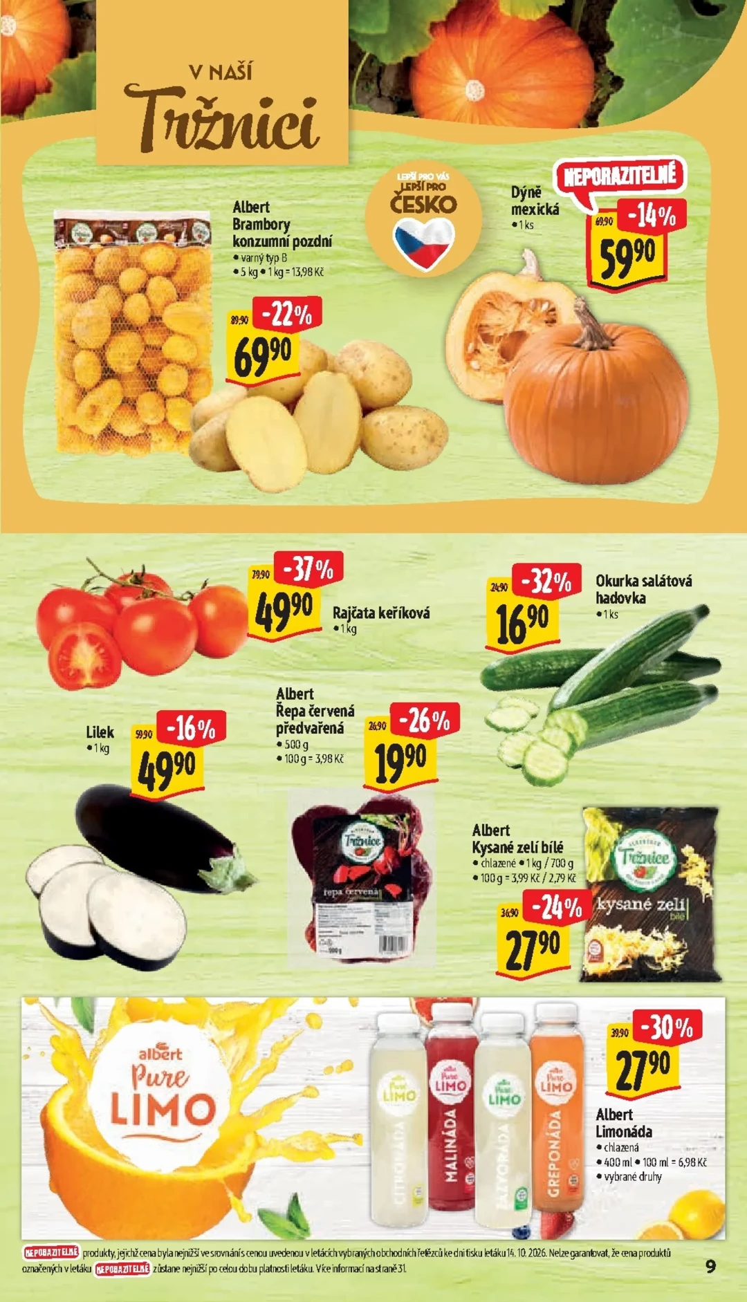 Originální strana 15 z 50 letáku Albert – Albert Hypermarket