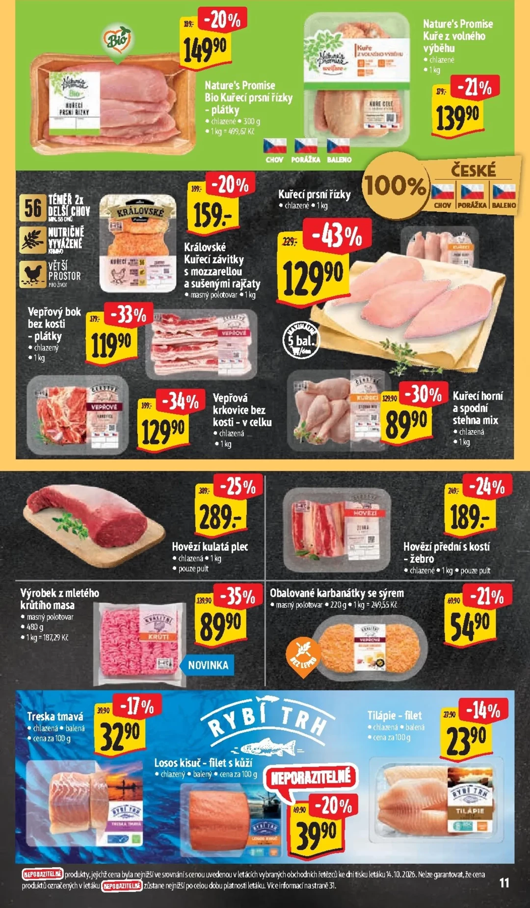 Originální strana 17 z 50 letáku Albert – Albert Hypermarket