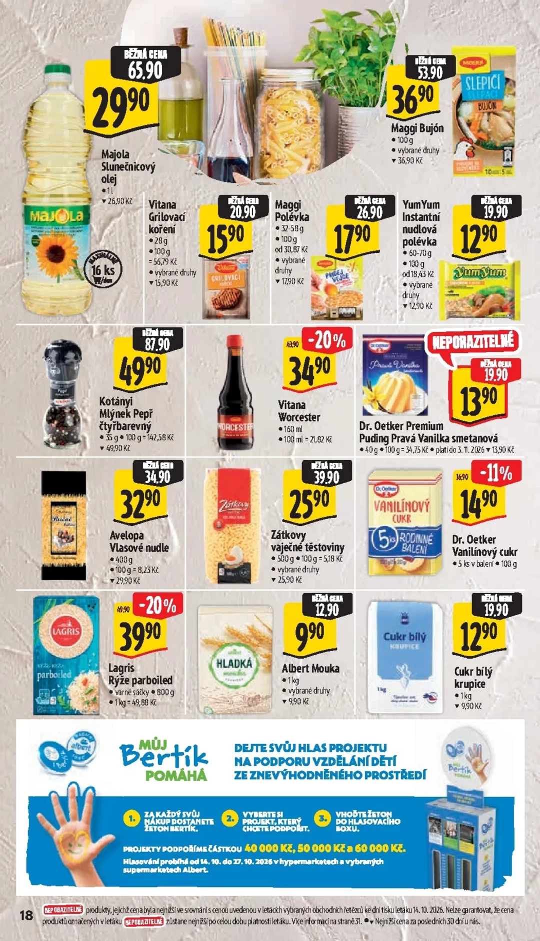 Originální strana 26 z 50 letáku Albert – Albert Hypermarket