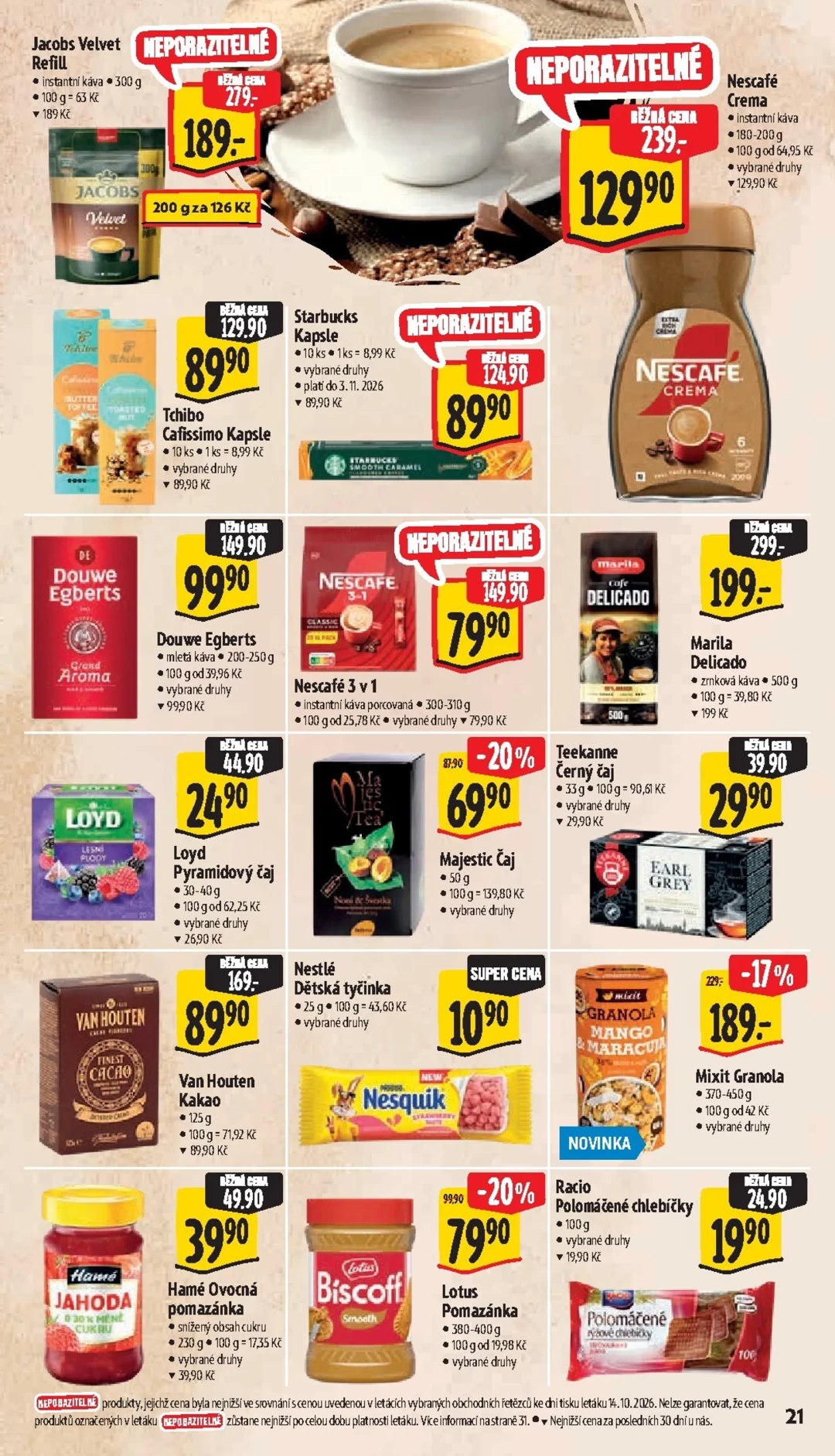 Originální strana 29 z 50 letáku Albert – Albert Hypermarket
