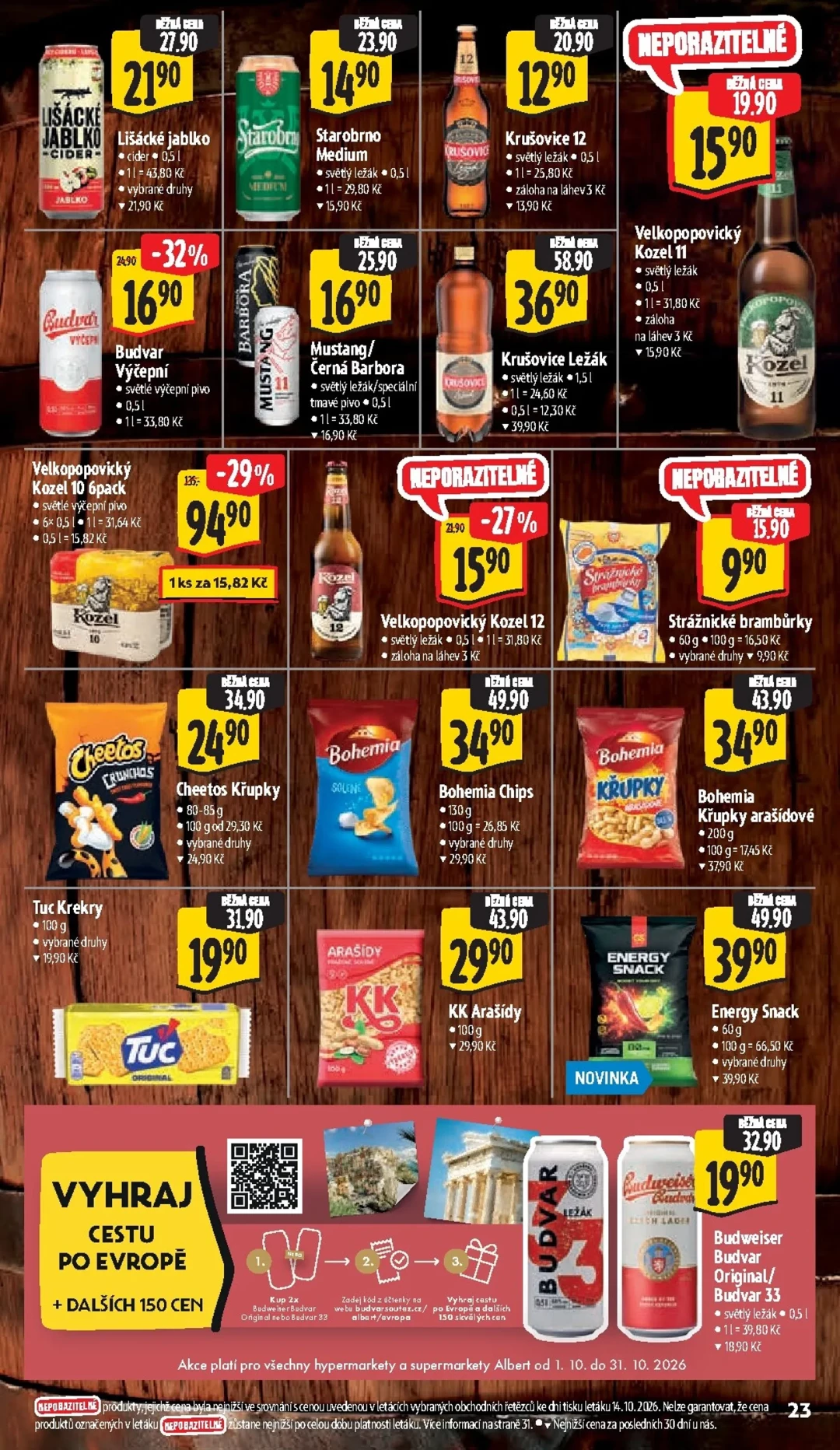 Originální strana 31 z 50 letáku Albert – Albert Hypermarket