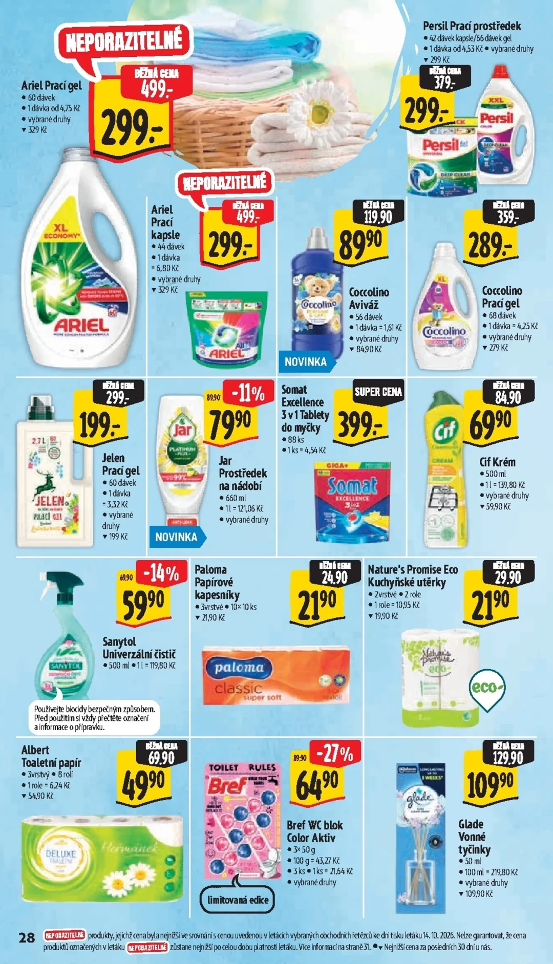 Originální strana 36 z 50 letáku Albert – Albert Hypermarket
