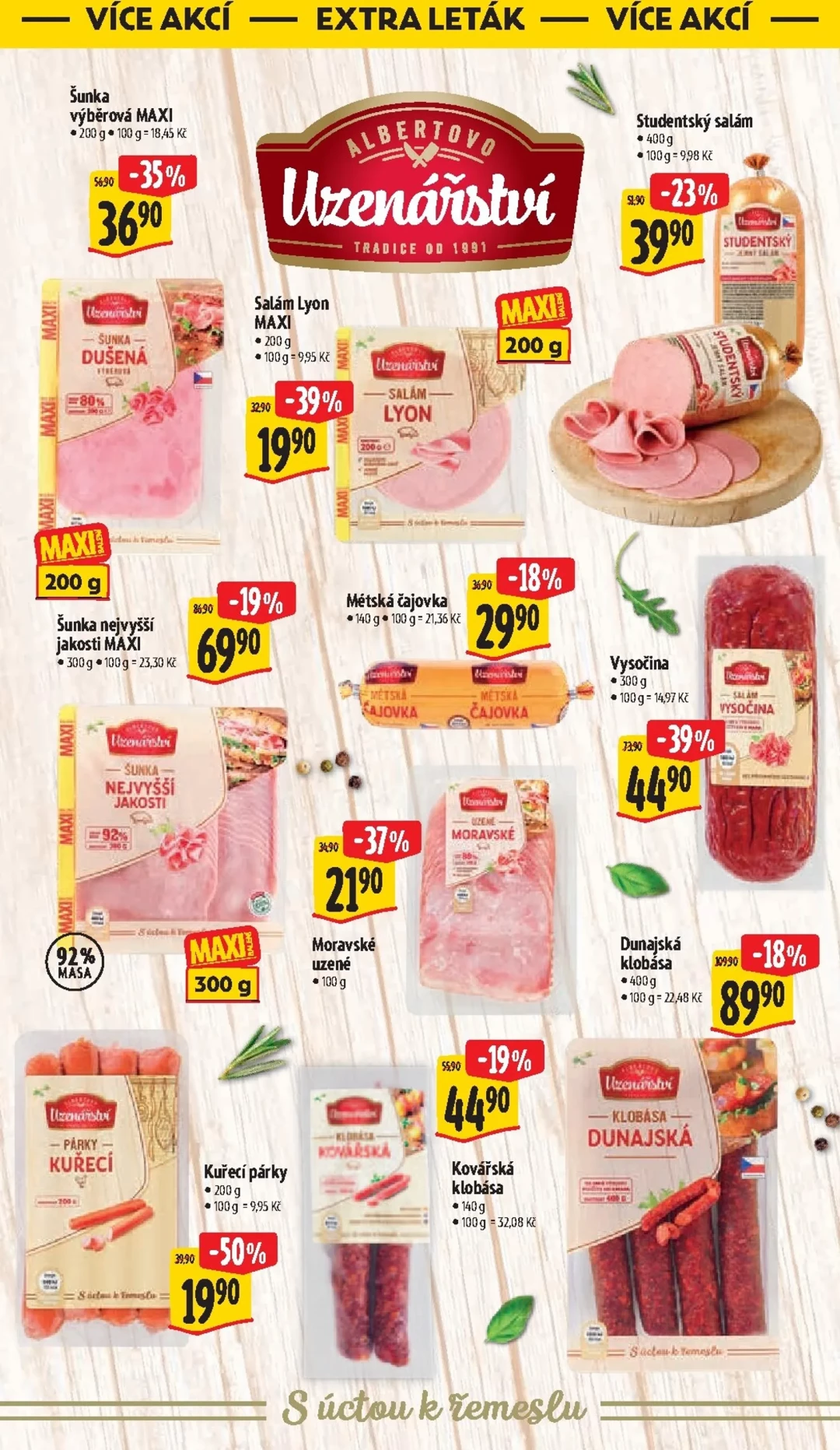 Originální strana 43 z 50 letáku Albert – Albert Hypermarket