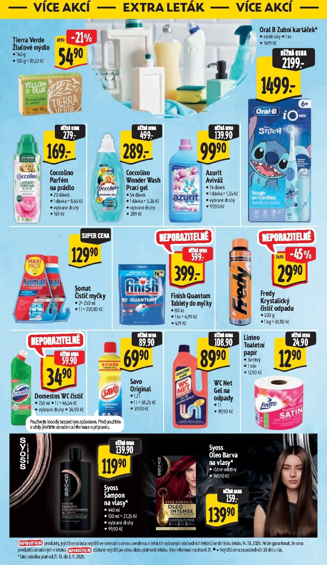 Originální strana 47 z 50 letáku Albert – Albert Hypermarket