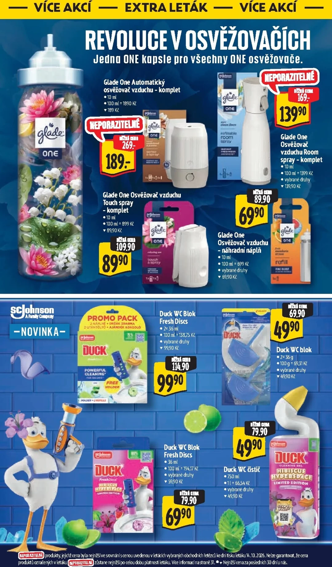 Originální strana 48 z 50 letáku Albert – Albert Hypermarket