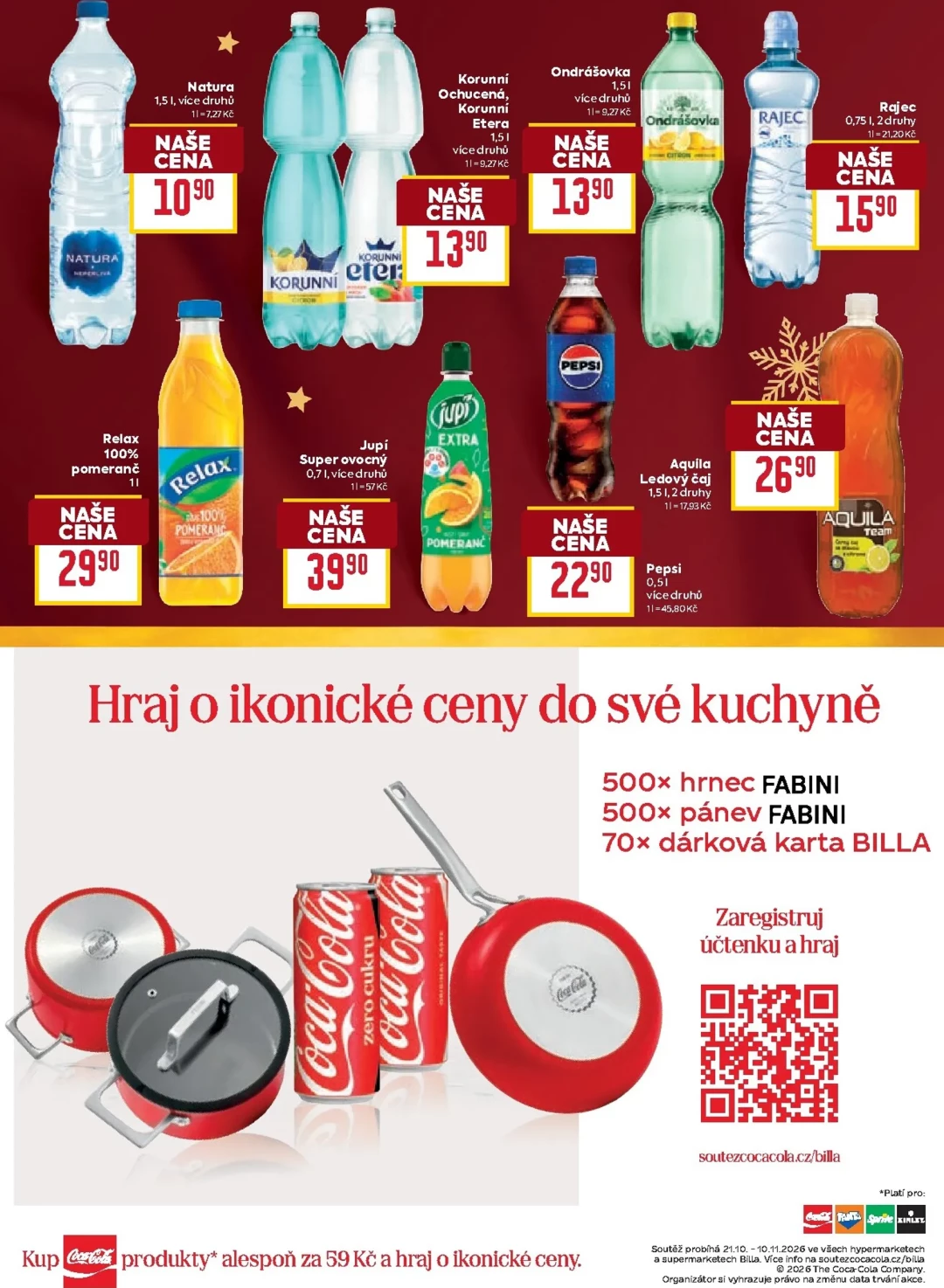 Originální strana 18 z 41 letáku Billa – Billa - Vánoce