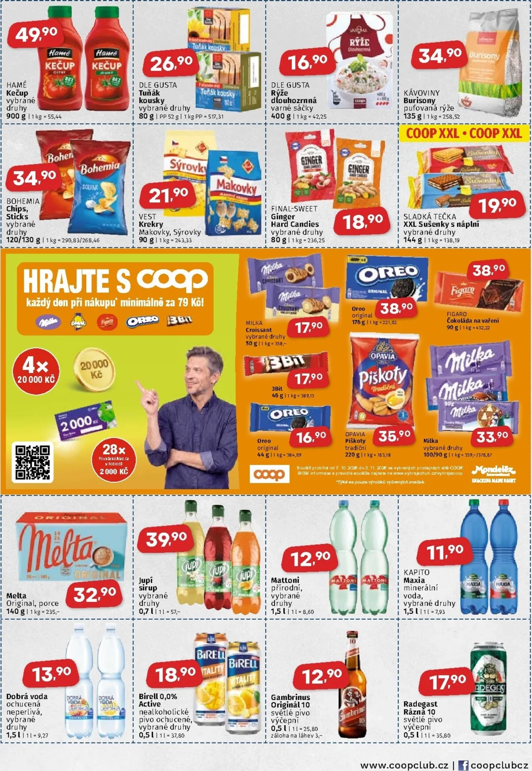 Originální strana 3 z 4 letáku COOP – Coop - Východní Čechy