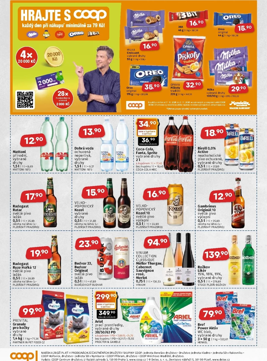 Originální strana 3 z 4 letáku COOP – Coop - Střední Čechy