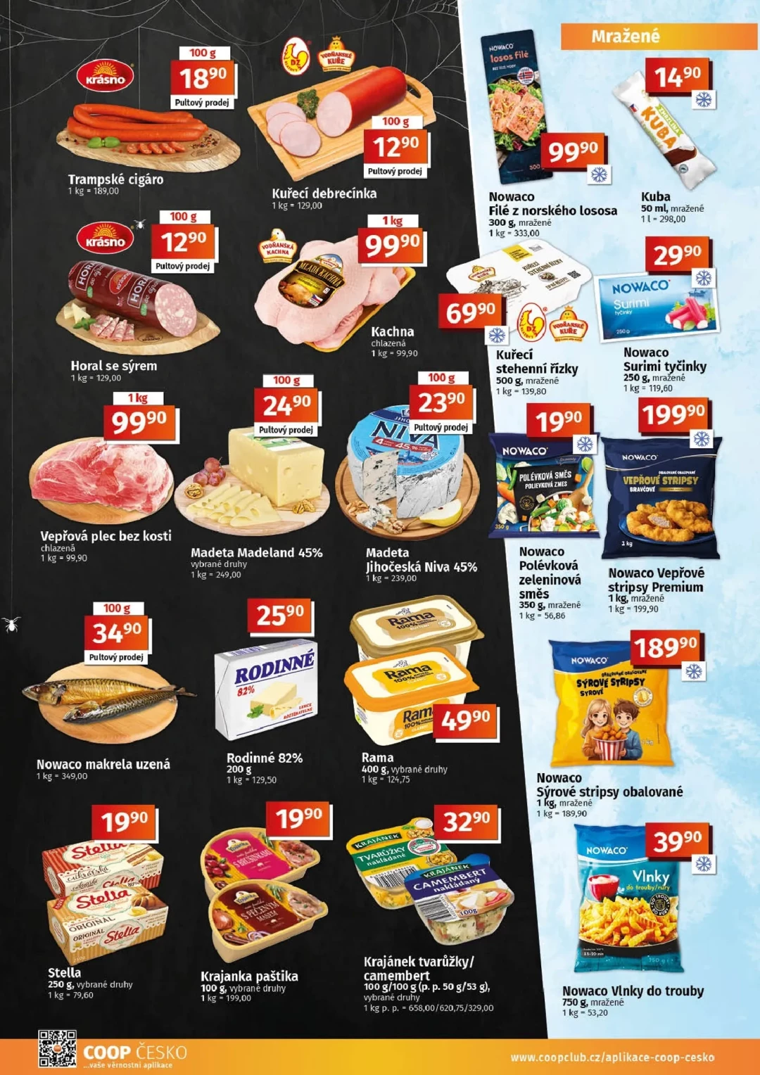Originální strana 4 z 10 letáku COOP – Coop - Tuty-Tip Menu